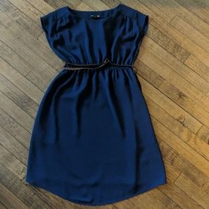 H&M MAMA navy maternity dress WITH POCKETS
